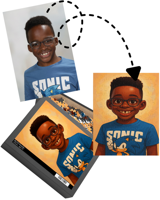 Kids Cartoon Photo Puzzle (30 Pieces)